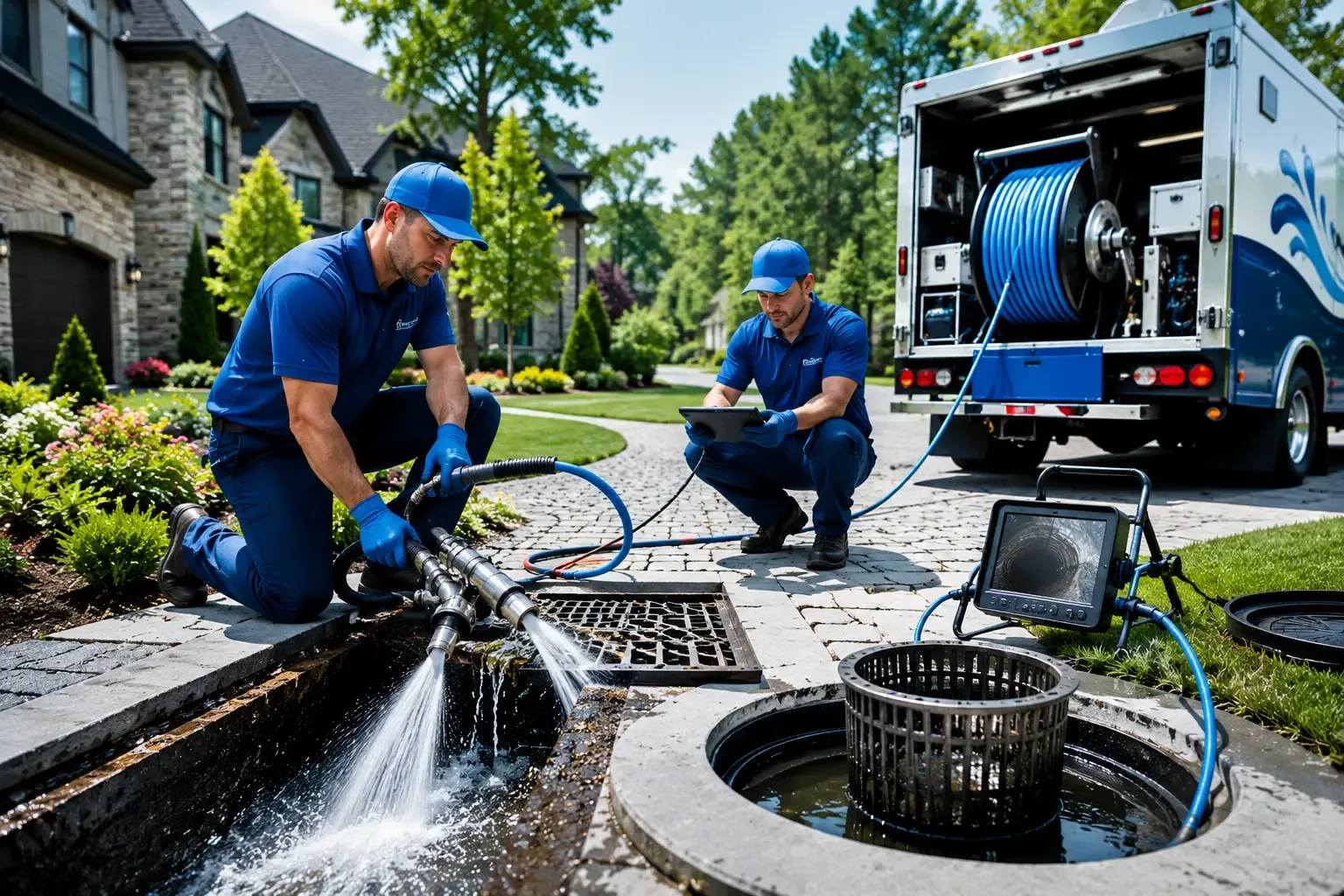 Local outdoor drain cleaning professionals in Honobia, OK